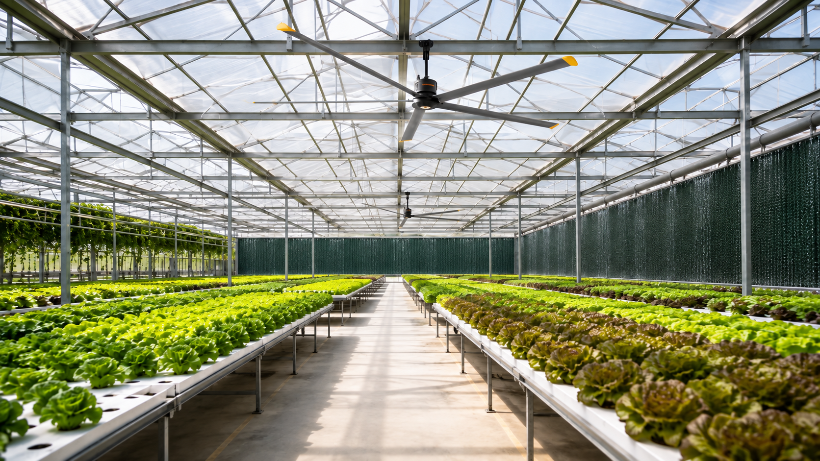 Agricultural Buildings cooling and ventilation application