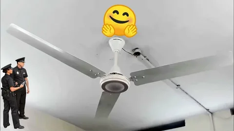 Ceiling fan enhancing ventilation in safety-controlled forklift and traffic areas