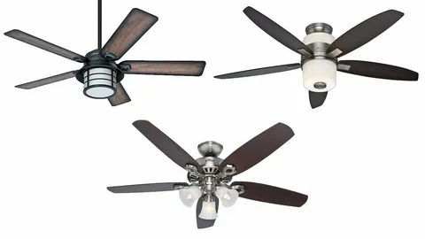 Ceiling fans helping improve airflow and safety in forklift operation zones.
